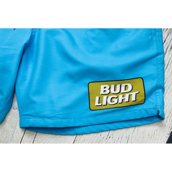 Rare Budlight Limited Edition Retro Spring Break Swim Shorts - Picture 5 of 15